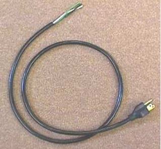 POWER CORD 4 FT 16AWG/3 - Whittaker System