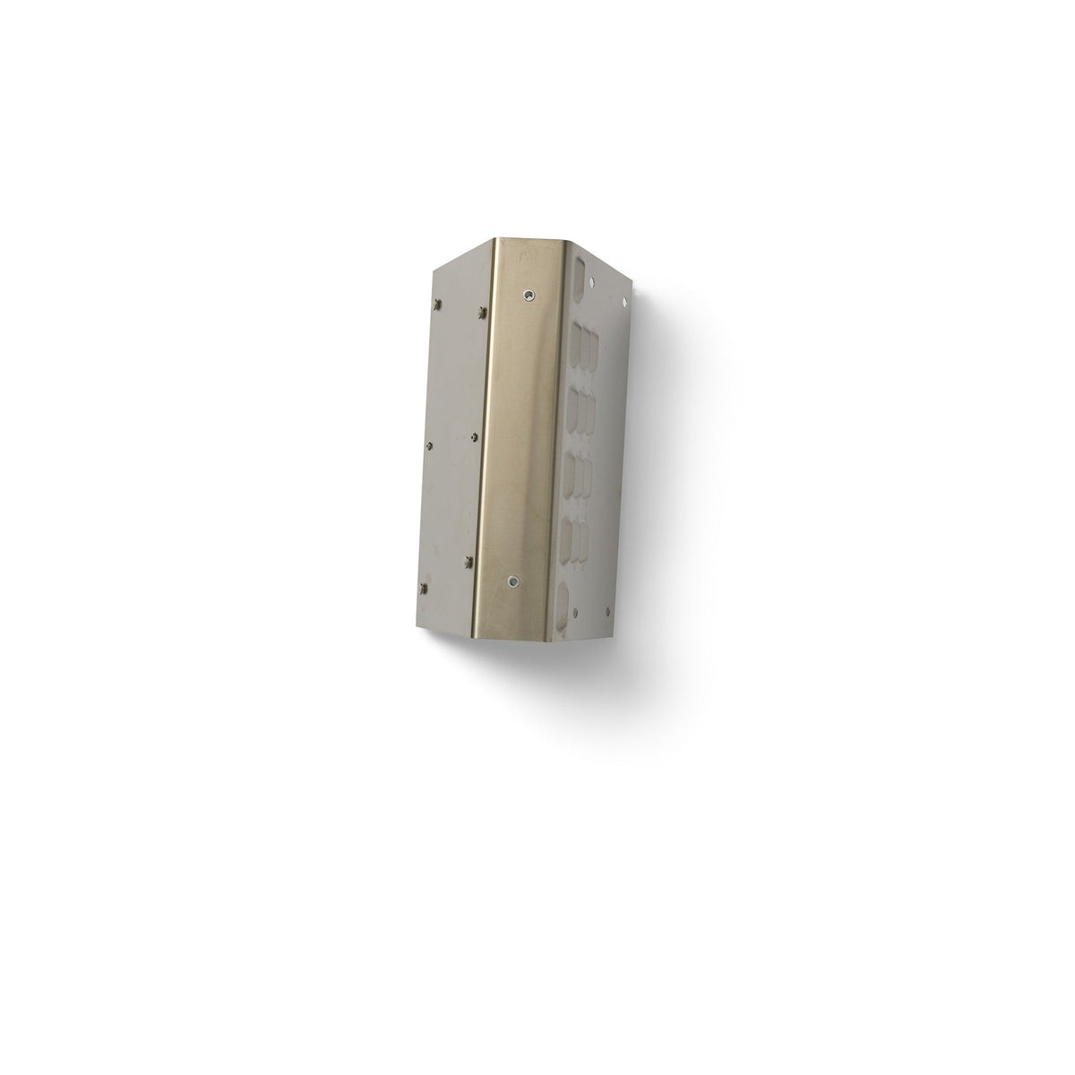 TWIN Stainless Motor Cover with Flap Pins Rear Vented - Whittaker System