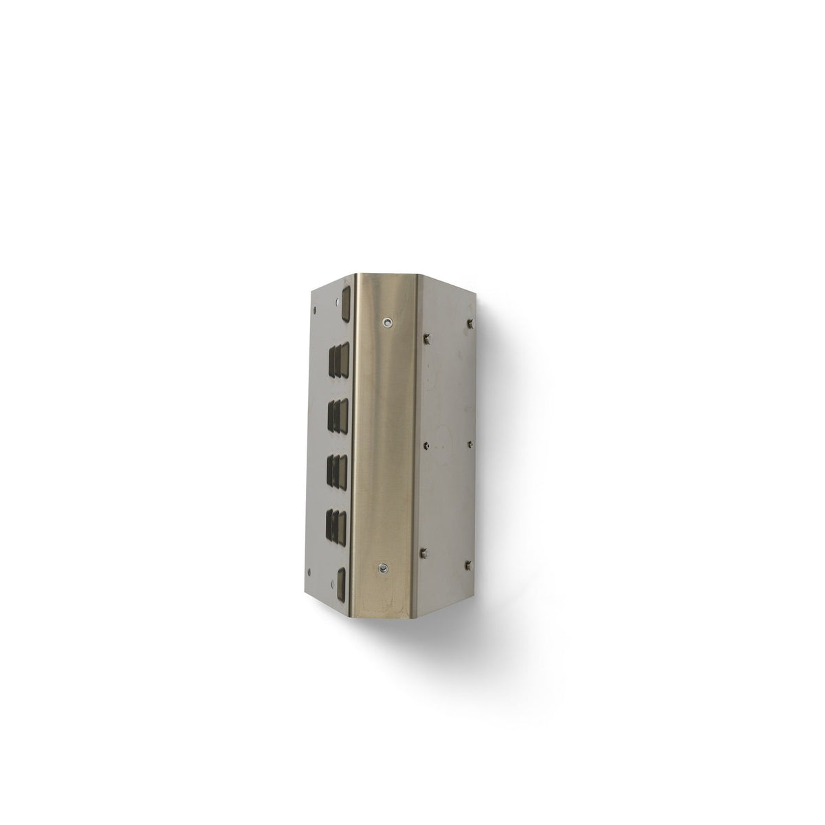 TWIN Stainless Motor Cover with Flap Pins Rear Vented - Whittaker System